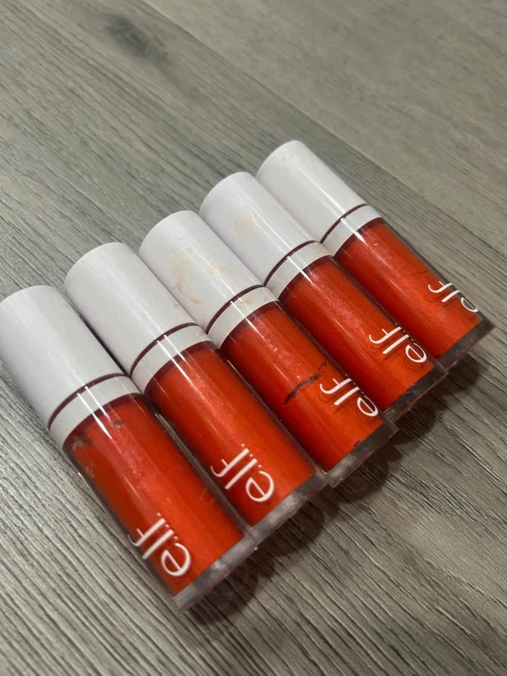 Elf Camo Gorg Orange Liquid Blush- Bundle of 5 NEW